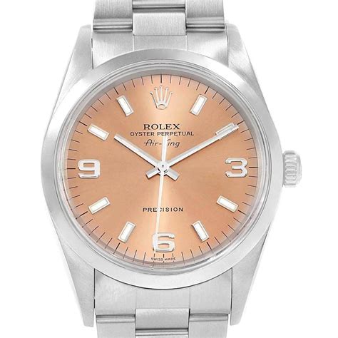 rolex airking salmon|rolex air king 14000.